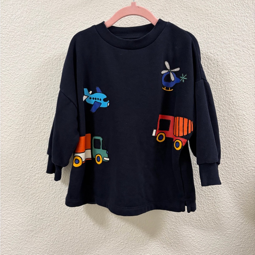 NEXT kids transportation long sleeve crew size 2-3 years